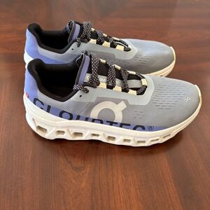 On Cloudmonster Running Shoe Women's 10.5 MIst Blueberry